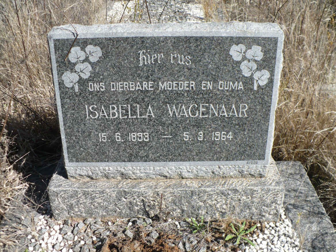 WAGENAAR Isabella 1893-1964