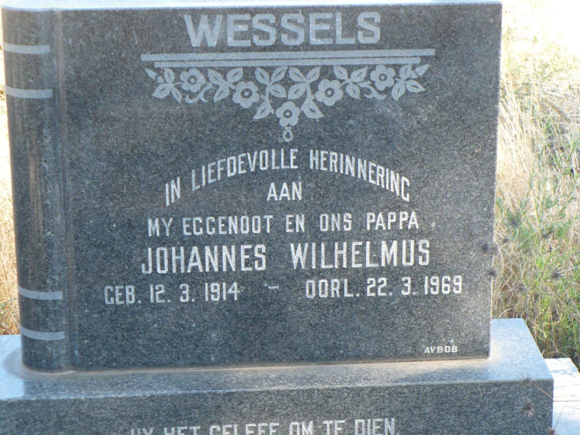 WESSELS Johannes Wilhelmus 1914-1969