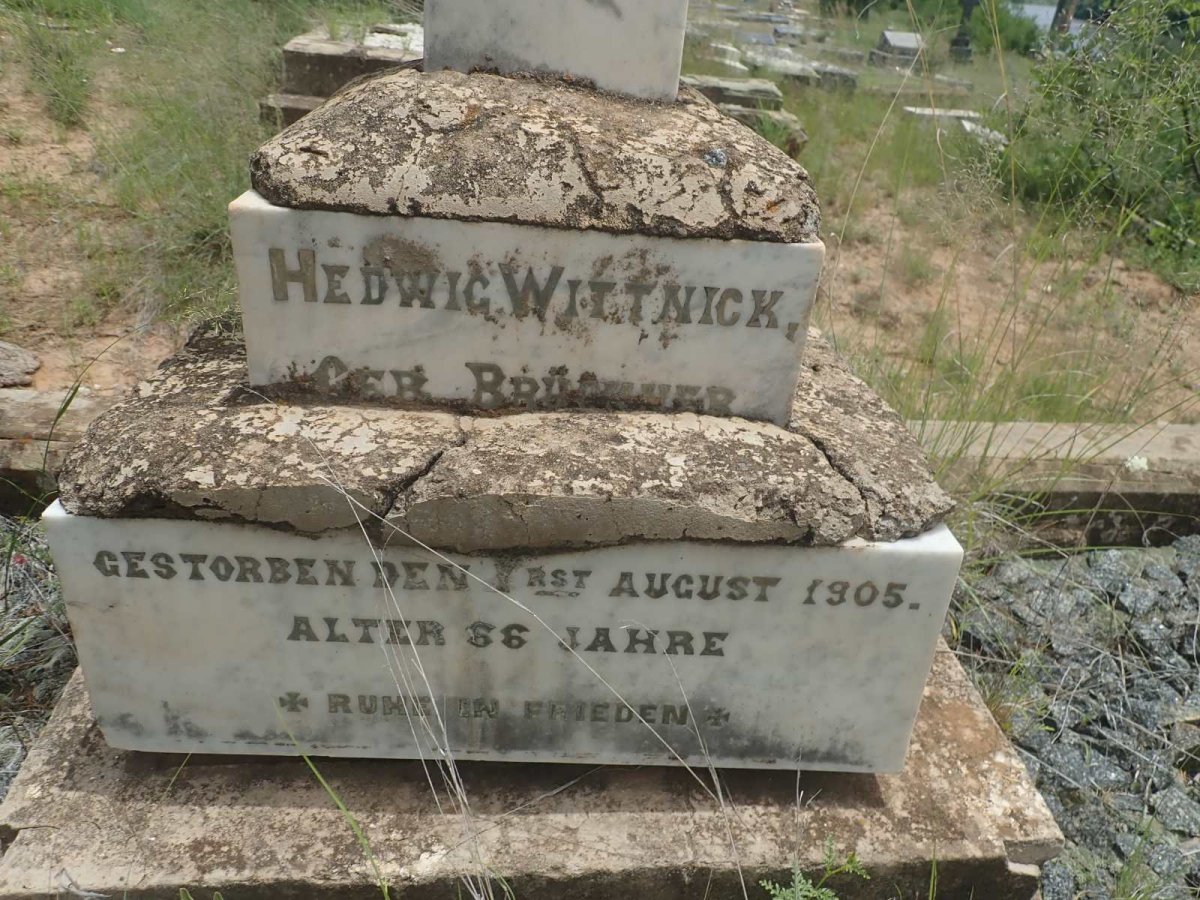 WITTNICK Hedwig nee BRÜMMER -1905