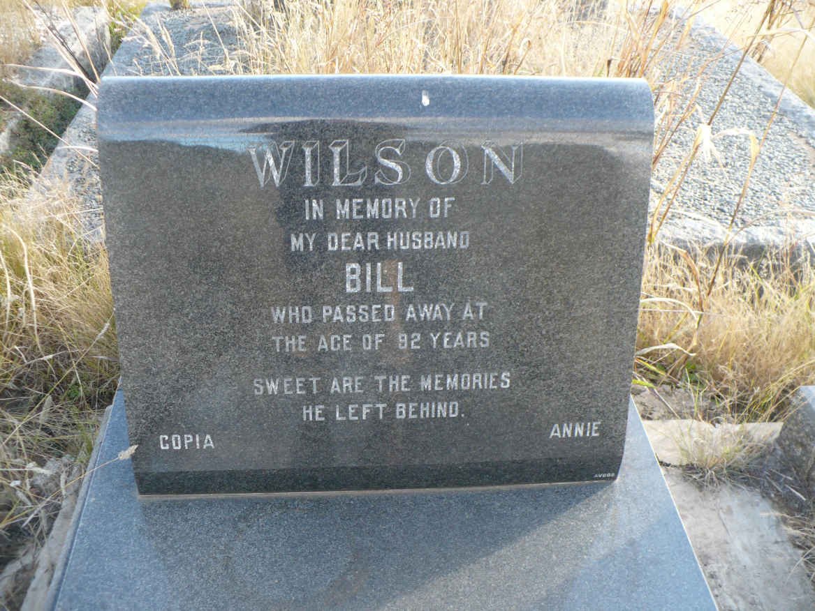 WILSON Bill