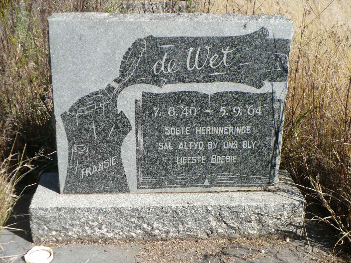 WET Fransie, de 1940-1964