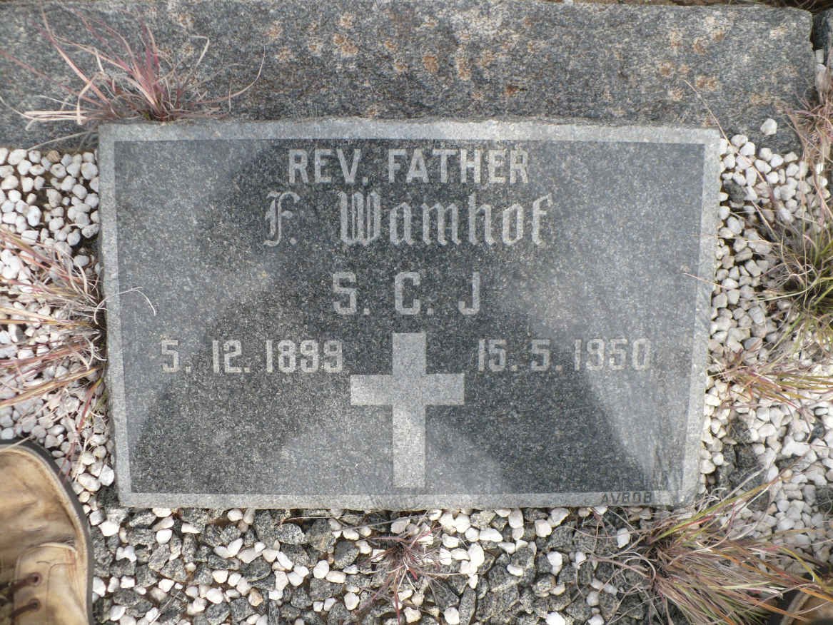 WAMHOF F. 1899-1950