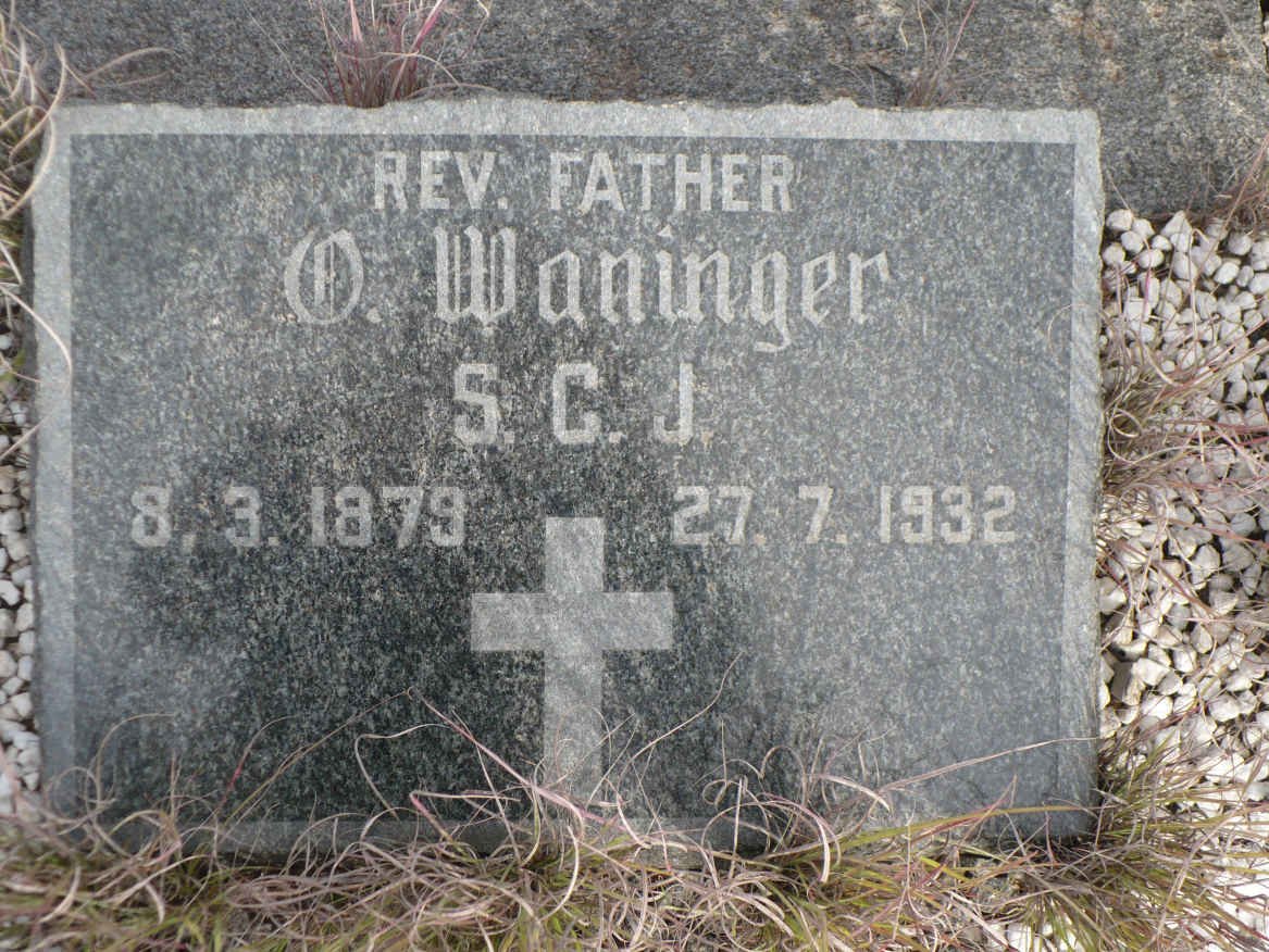WANINGER O. 1879-1932