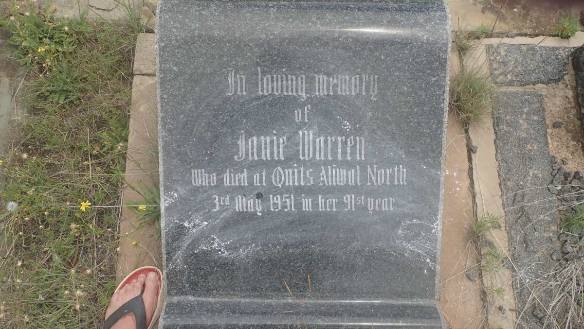 WARREN Janie -1951
