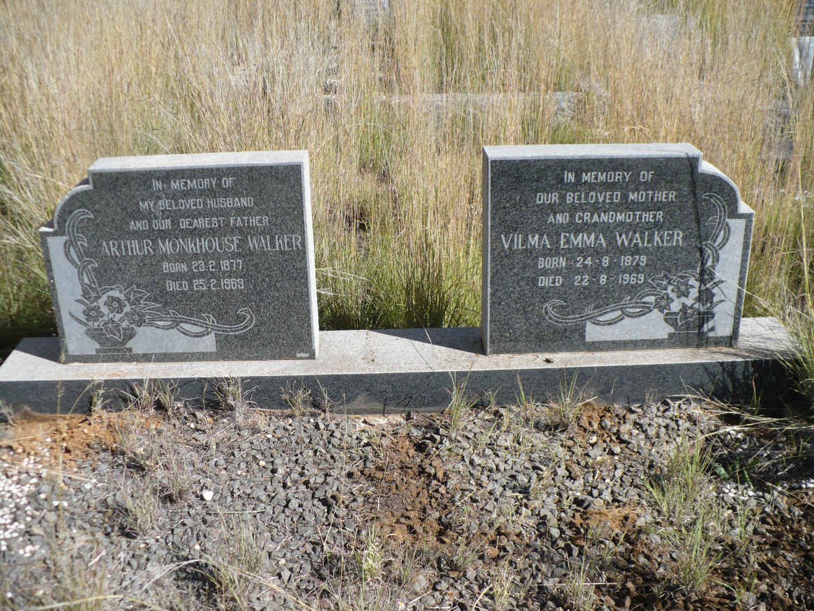 WALKER Arthur Monkhouse 1877-1963 &amp; Vilma Emma 1879-1969