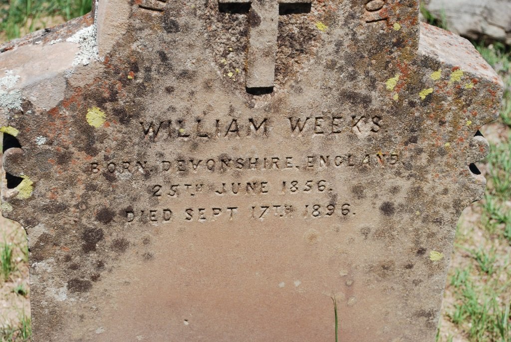WEEKS William 1856-1896
