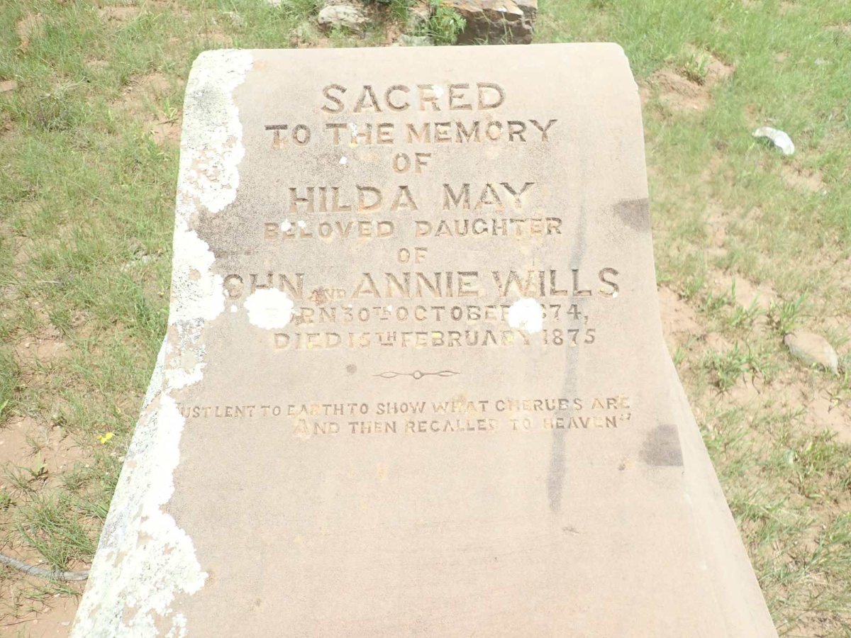 WILLS Hilda May 1874-1875