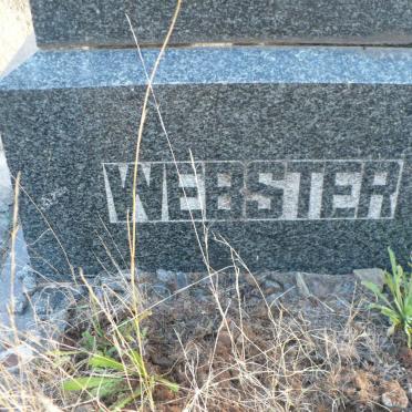 WEBSTER William Alexander -1928 &amp; Gertrude May -1954