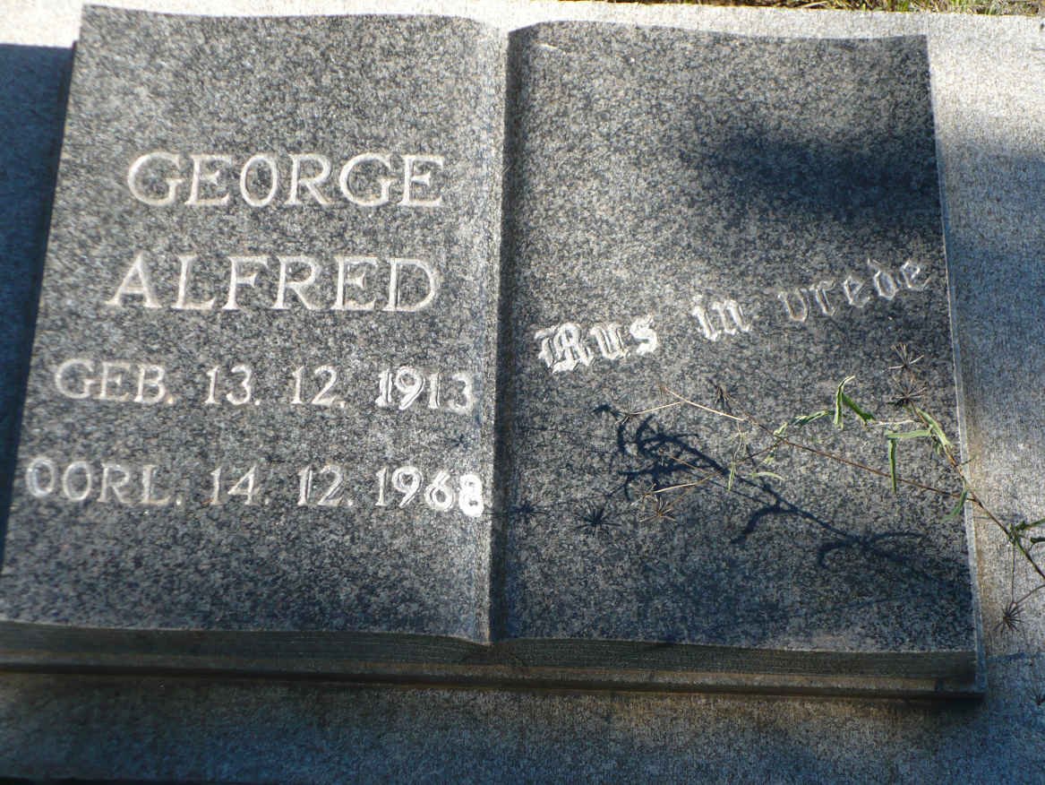 ? George Alfred 1913-1968 &amp; Maria Sophia 1921-1976