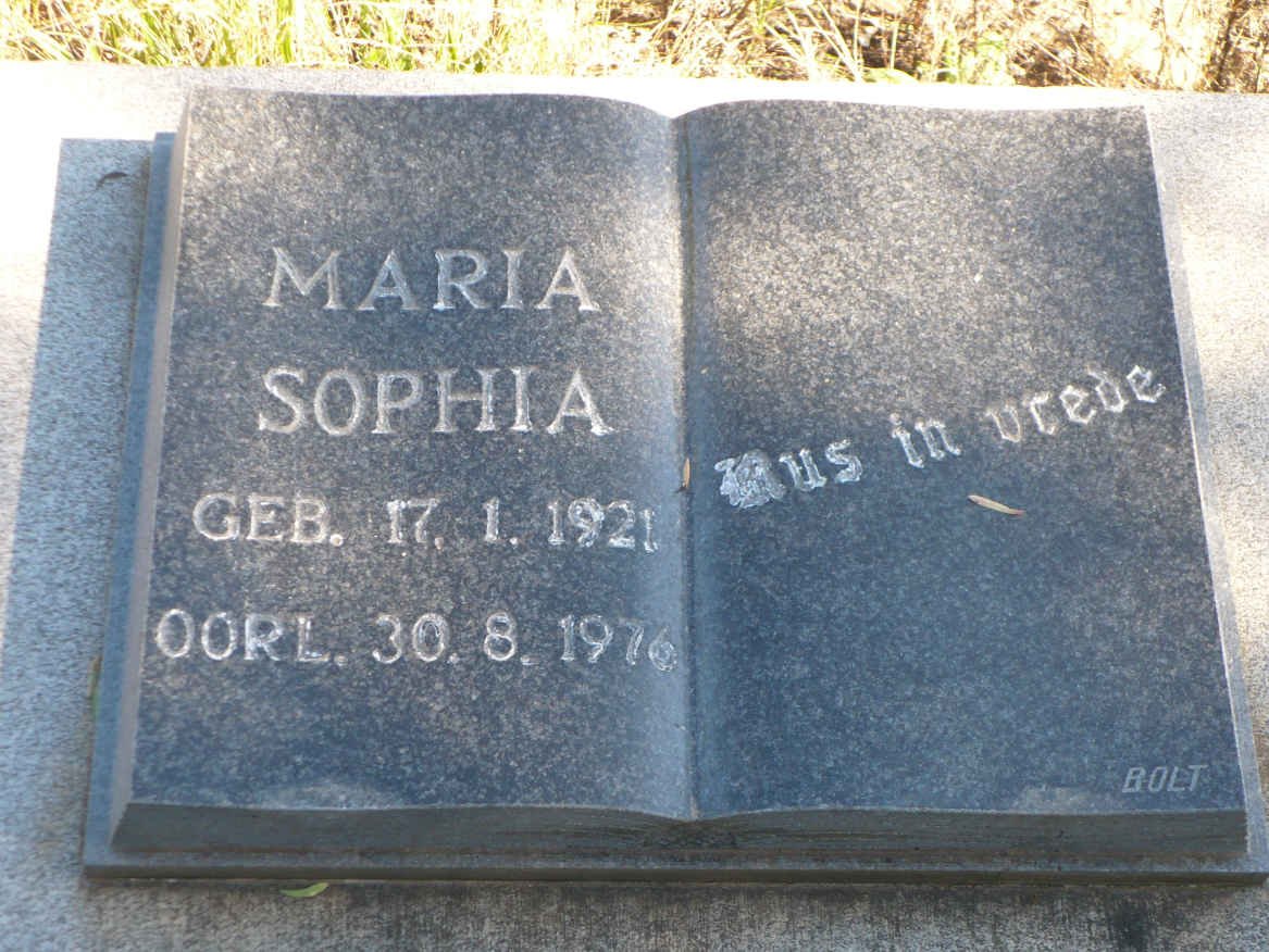 ? George Alfred 1913-1968 &amp; Maria Sophia 1921-1976