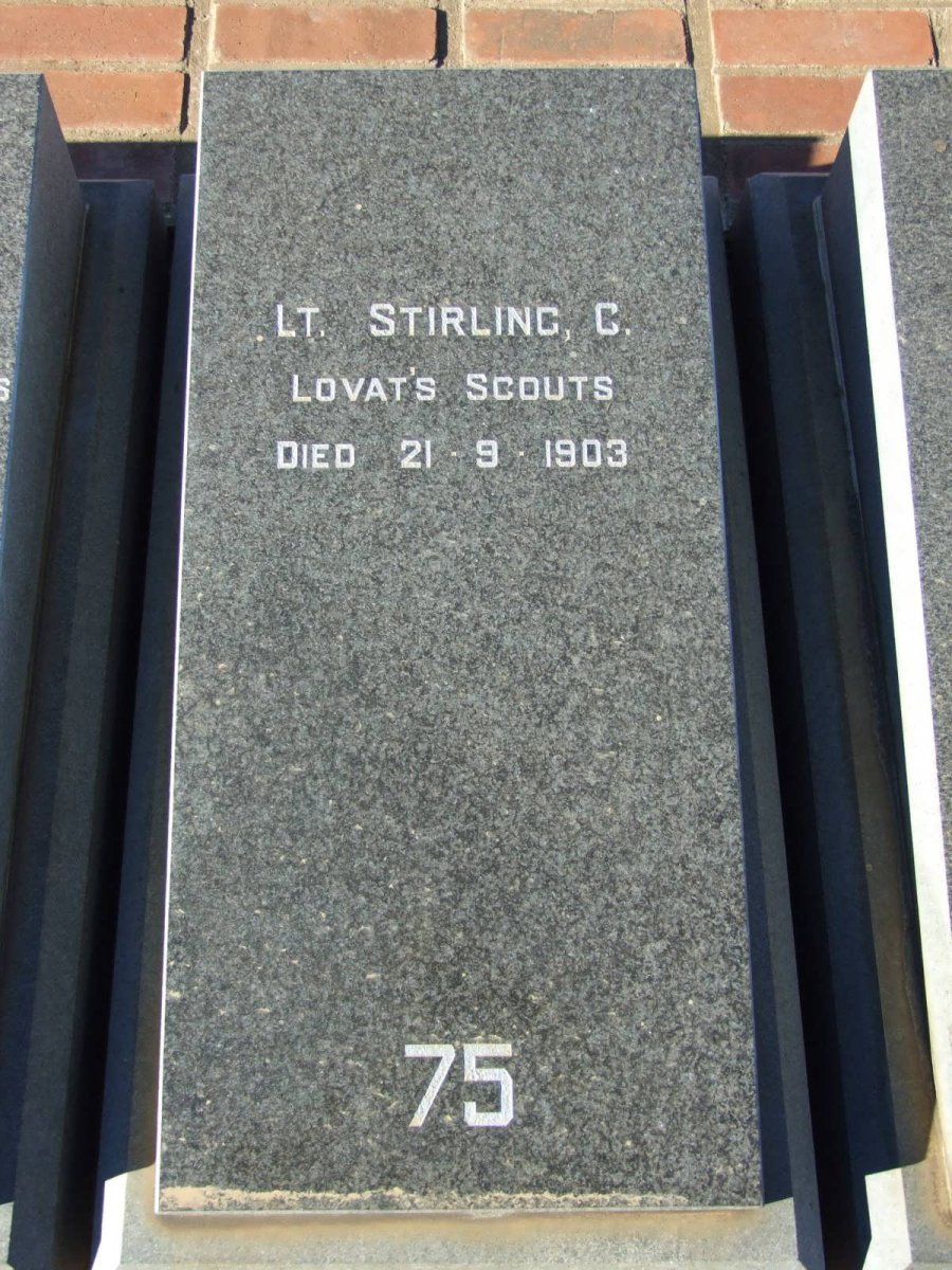STIRLING C. -1903