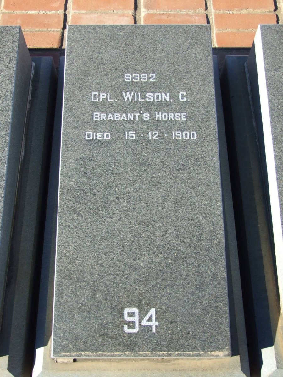 WILSON C. -1900