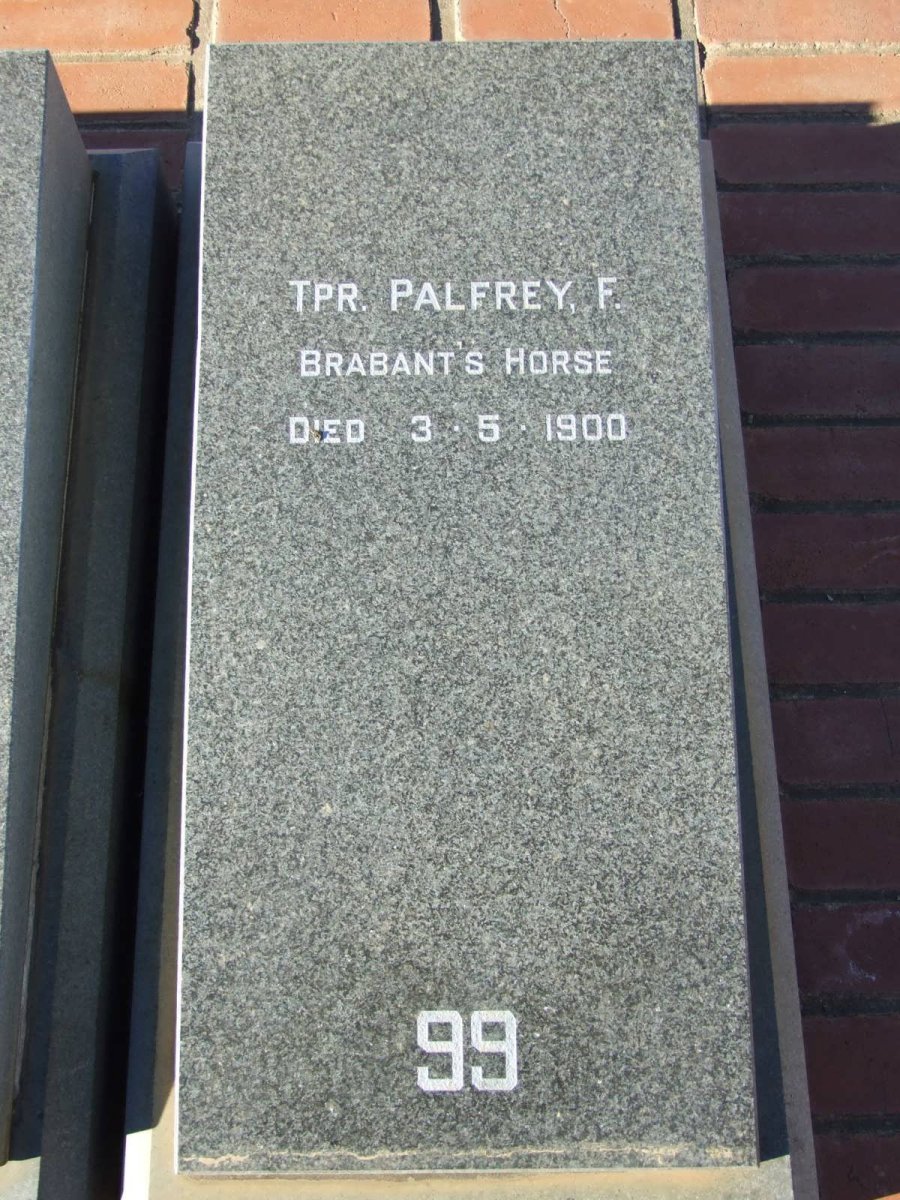 PALFREY F. -1900