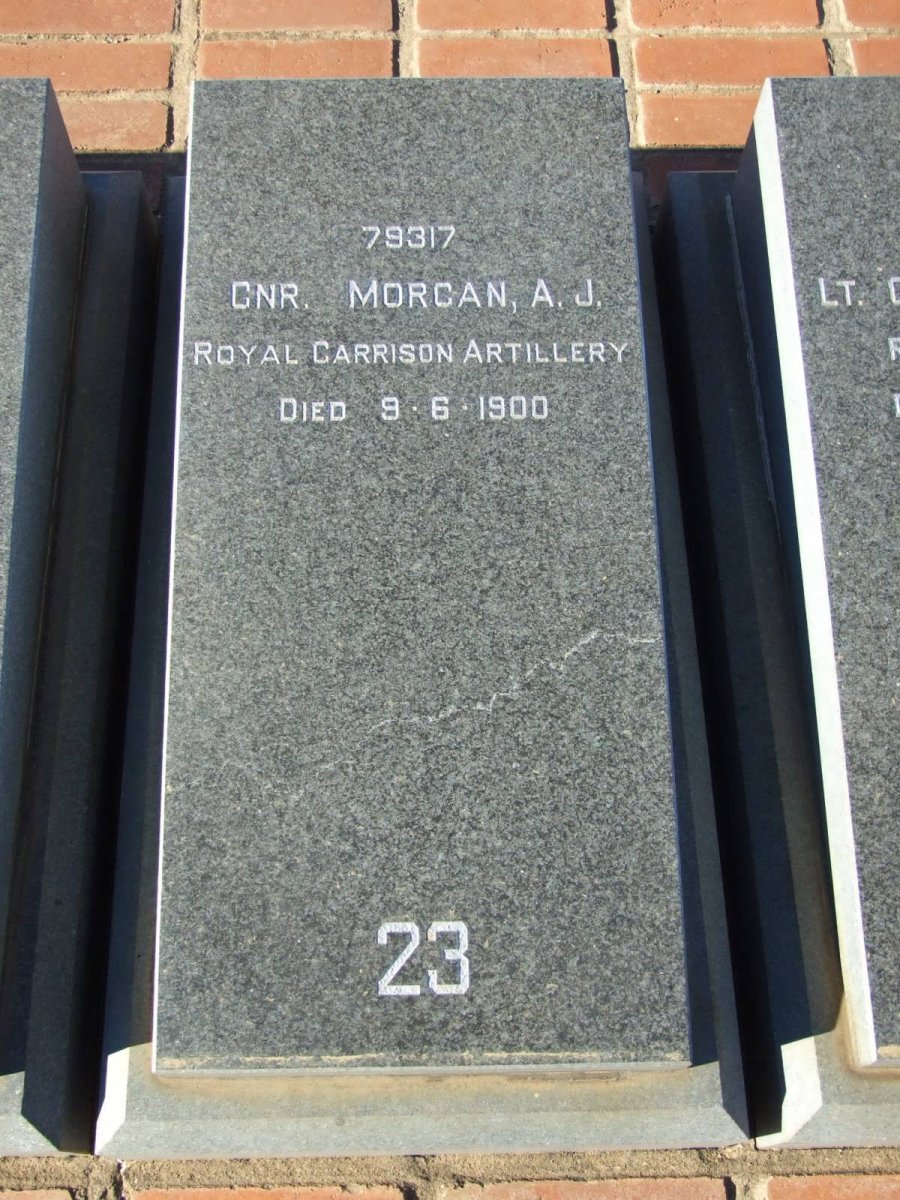 MORGAN A.J. -1900