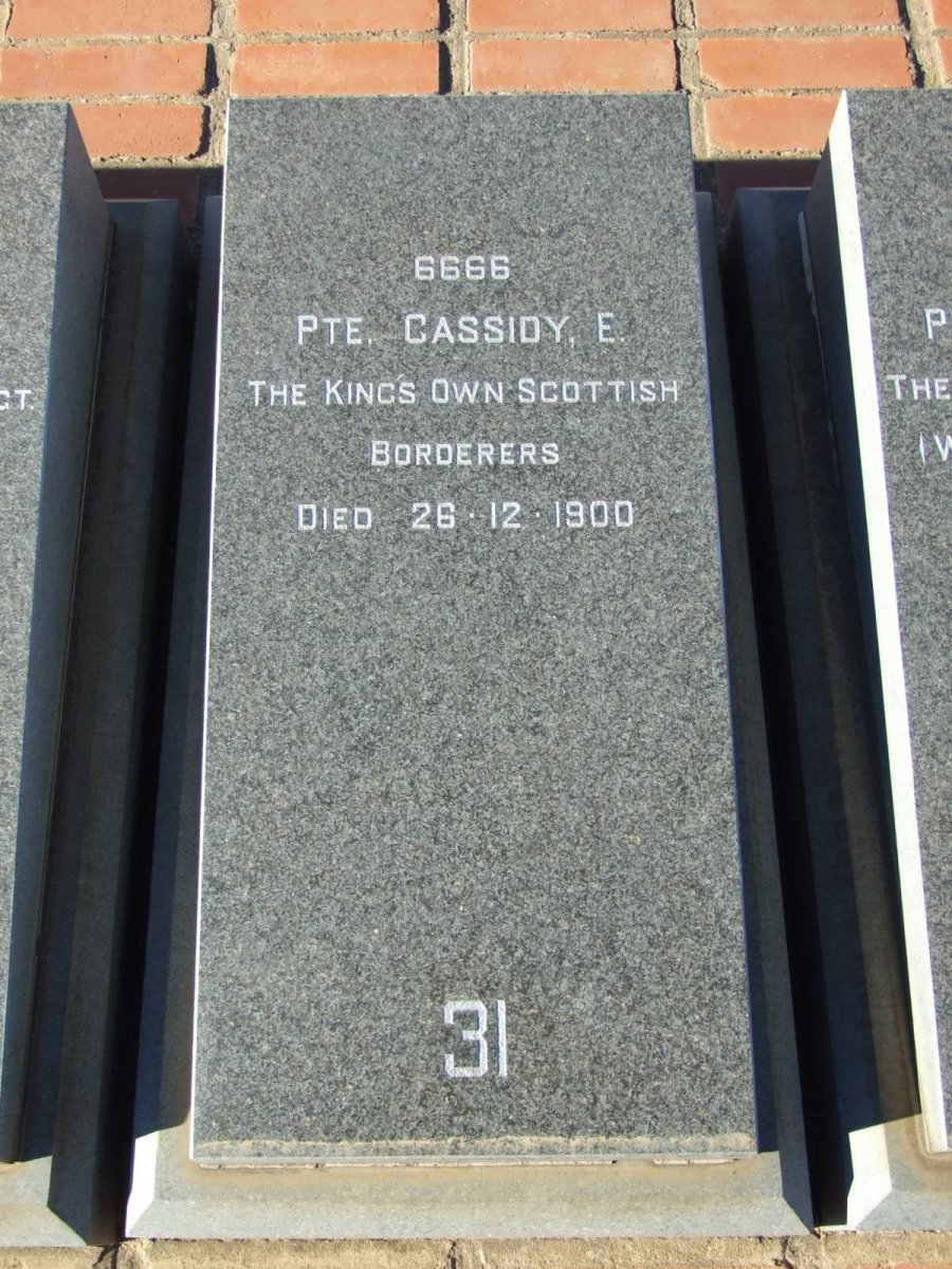 CASSIDY E. -1900