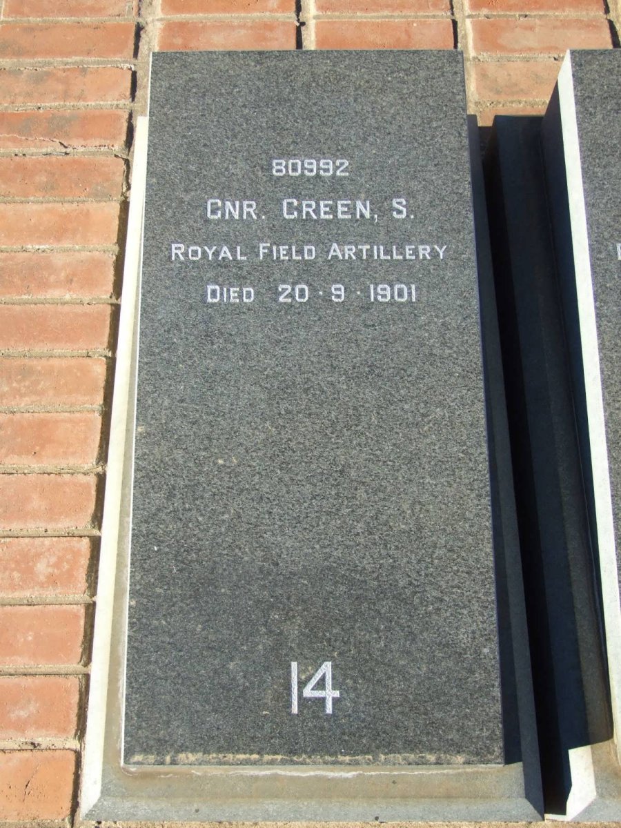 GREEN S. -1901