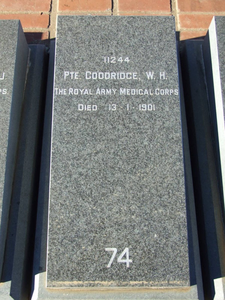 GOODRIDGE W.H. -1901