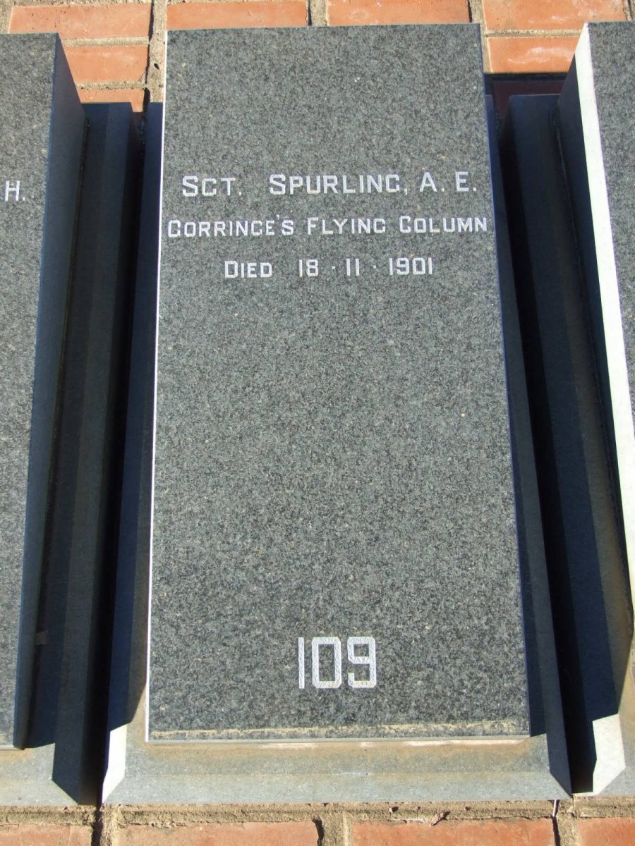 SPURLING A.E. -1901
