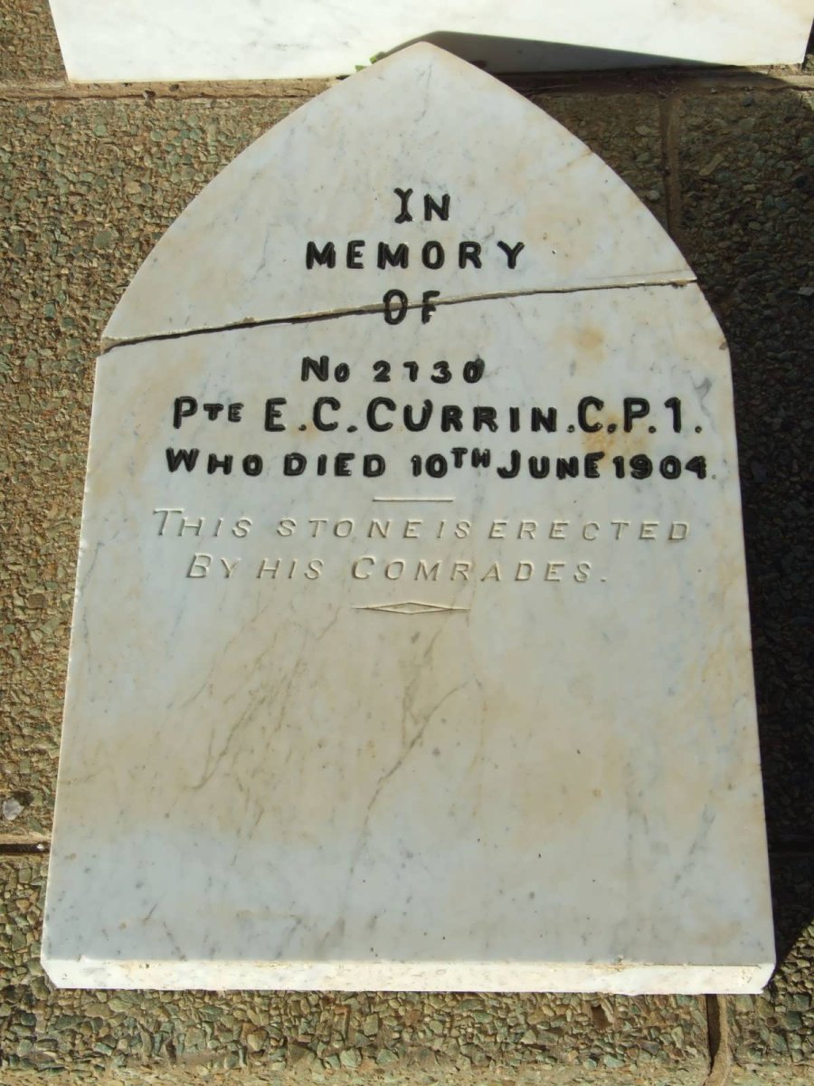 CURRIN E.C. -1904