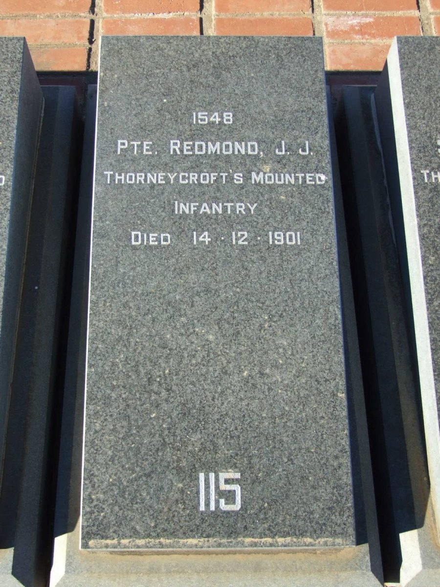 REDMOND J.J. -1901
