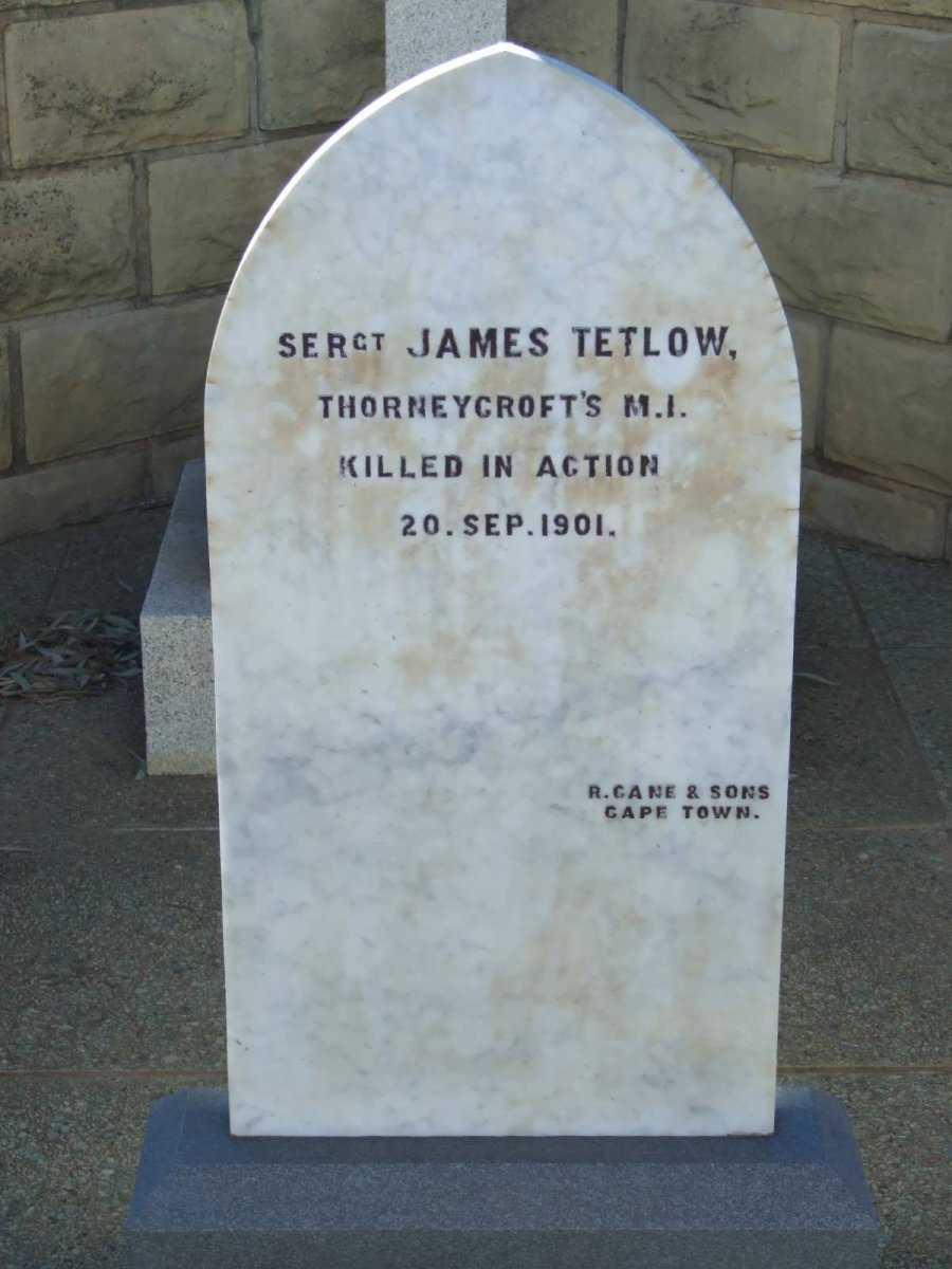 TETLOW James -1901