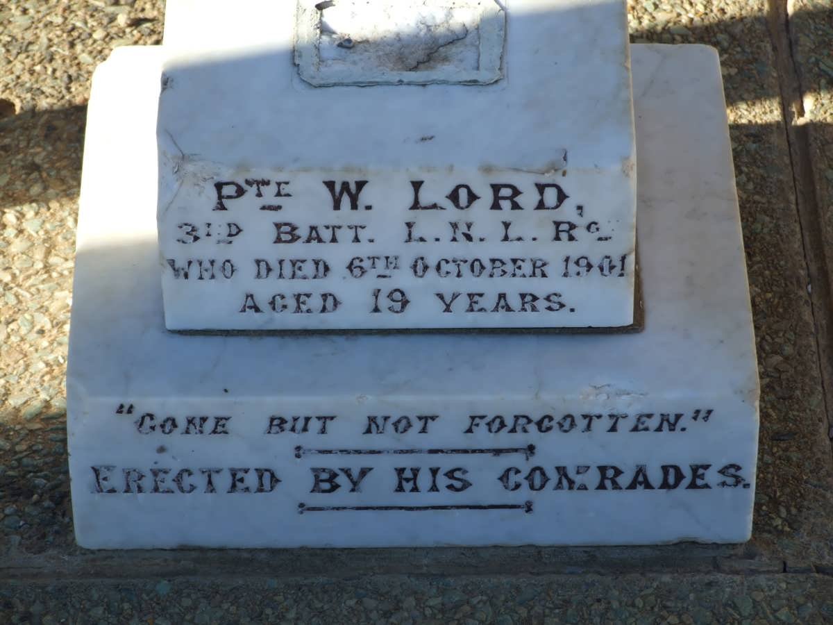 LORD W. -1901