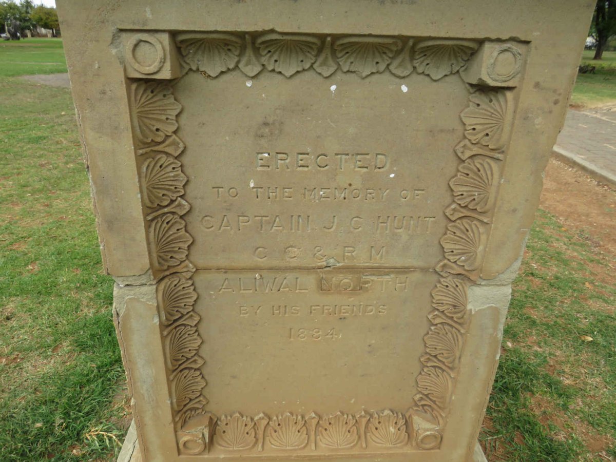 HUNT J.C. -1884