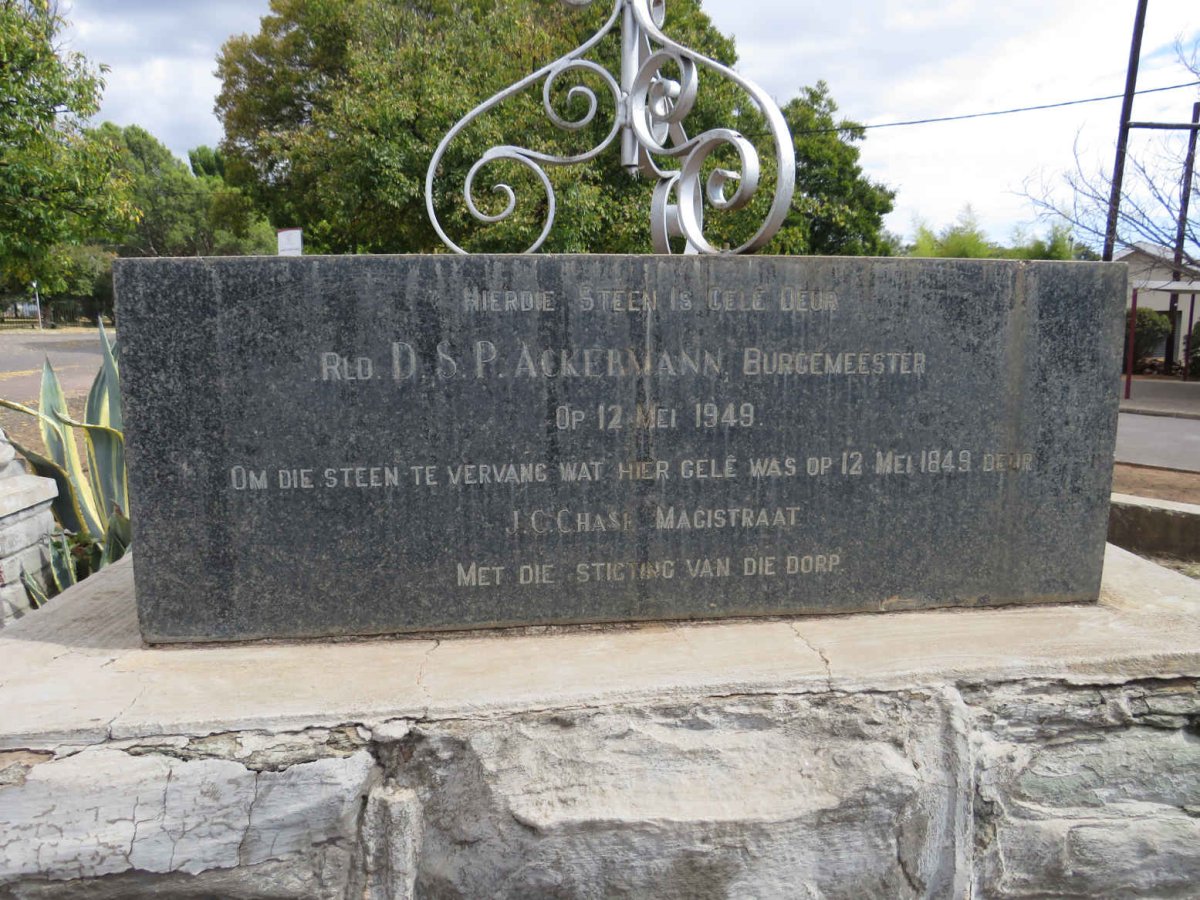 3. Town Memorial Stone