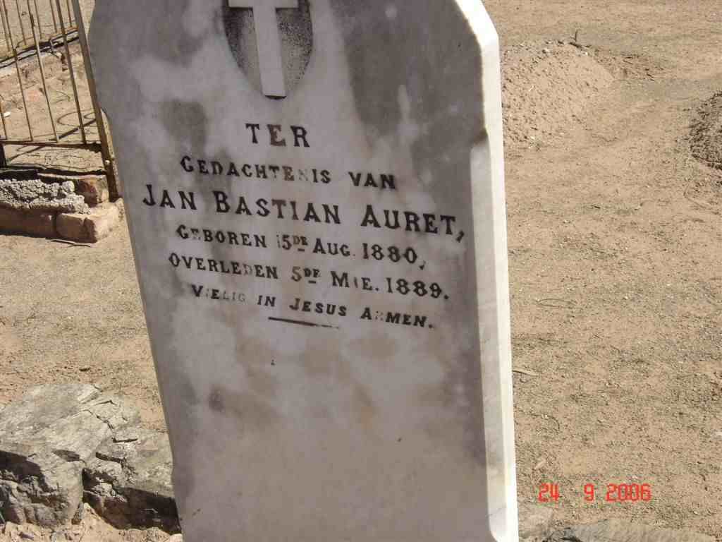 AURET Jan Bastian 1880-1889