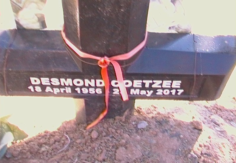 COETZEE Desmond 1956-2017