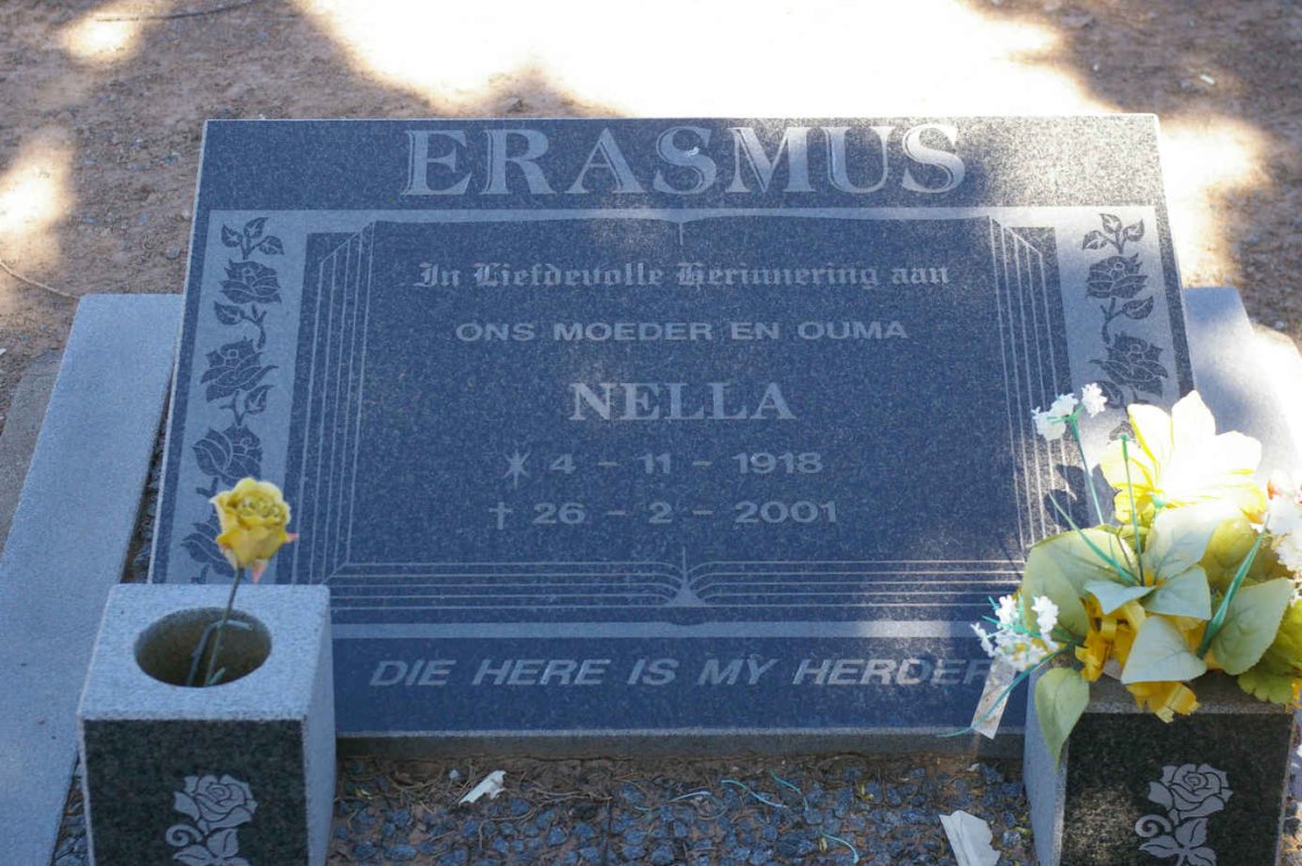 ERASMUS Nella 1918-2001