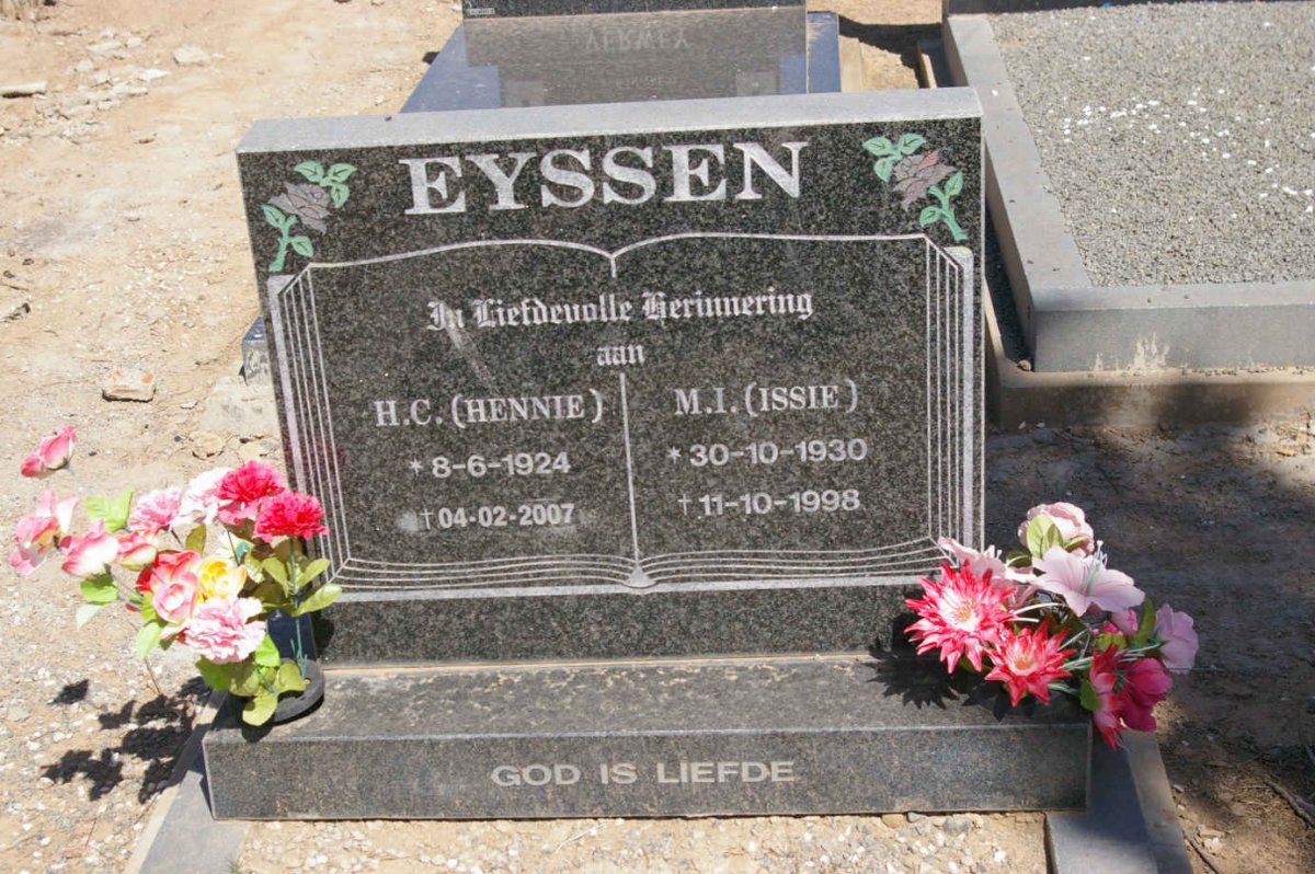 EYSSEN H.C. 1924-2007 &amp; M.I. 1930-1998