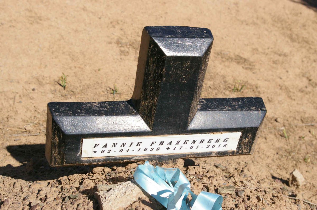 FRAZENBURG  Fannie 1936-2016