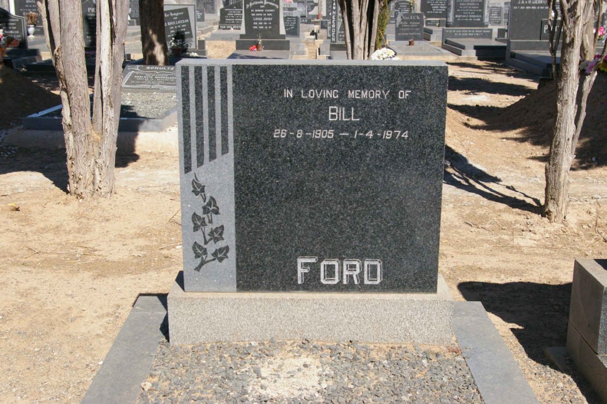 FORD Bill 1905-1974