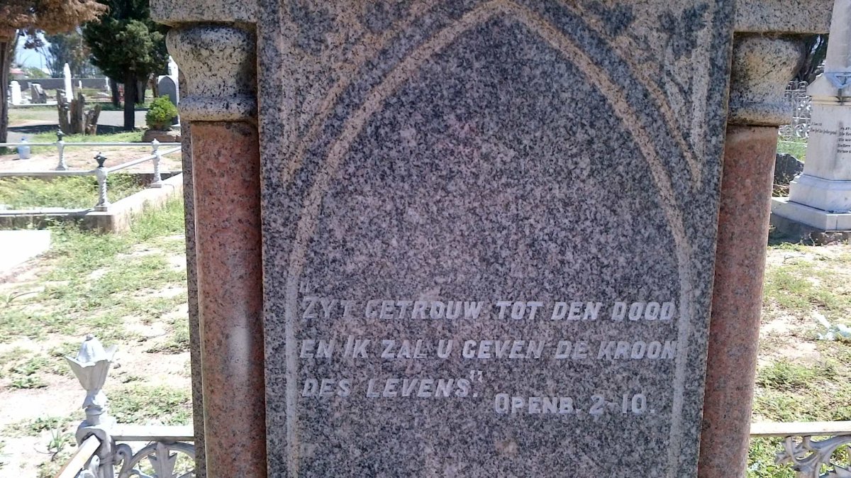 HEERDEN Carel Petrus, van 1875-1902