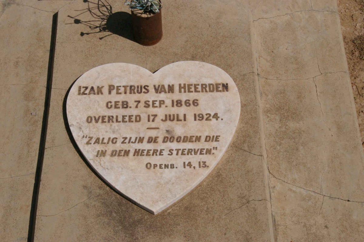 HEERDEN Izak Petrus, van 1866-1924