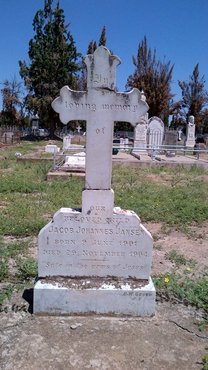 JANSEN Jacob Johannes 1901-1904