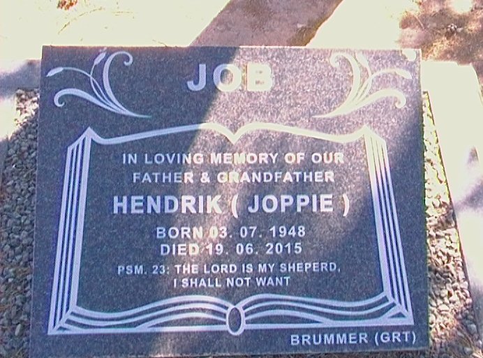 JOB Hendrik 1948-2015