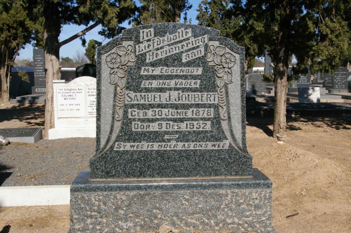 JOUBERT Samuel J. 1878-1952