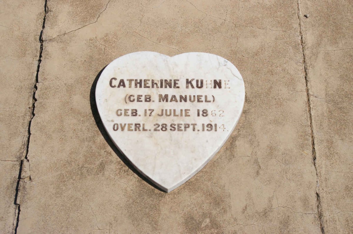 KUHNE Catherine nee MANUEL 1862-1914