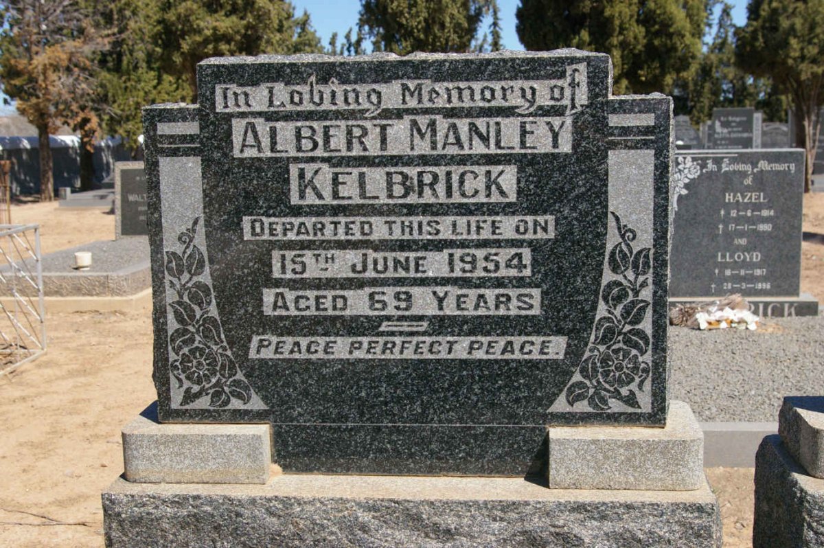 KELBRICK Albert Manley -1954 &amp; Emily Ann -1948