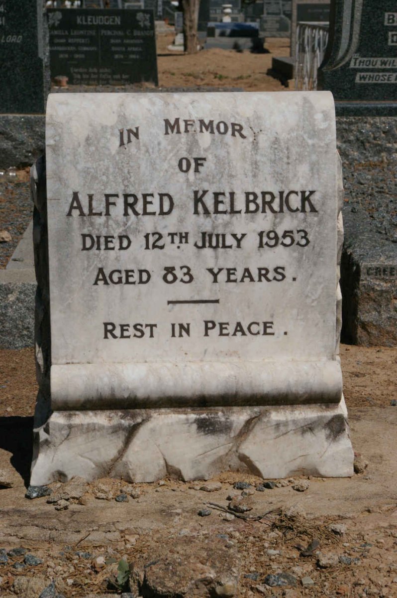 KELBRICK Alfred -1953 &amp; Hetty BODE 1876-1924