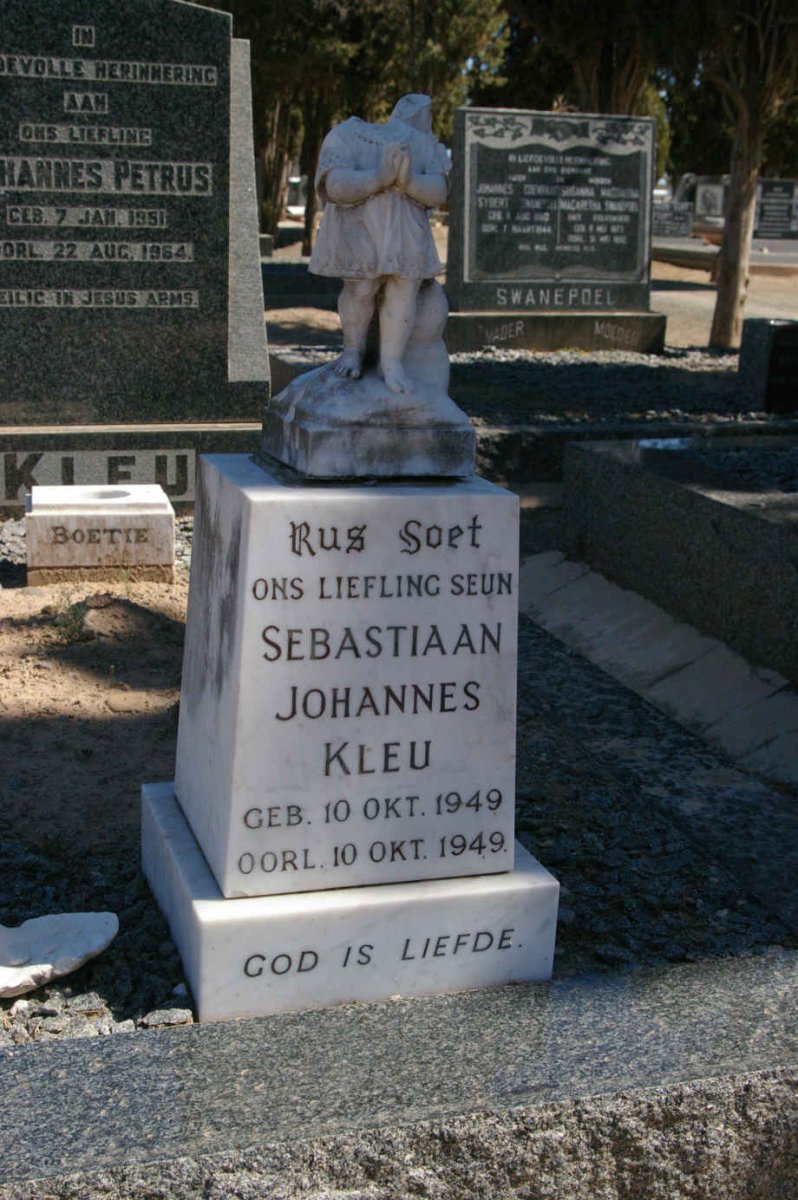KLEU Sebastiaan Johannes 1949-1949 :: KLEU Johannes Petrus 1951-1964