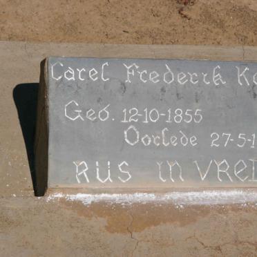 KOCK Carl Frederik 1855-1909