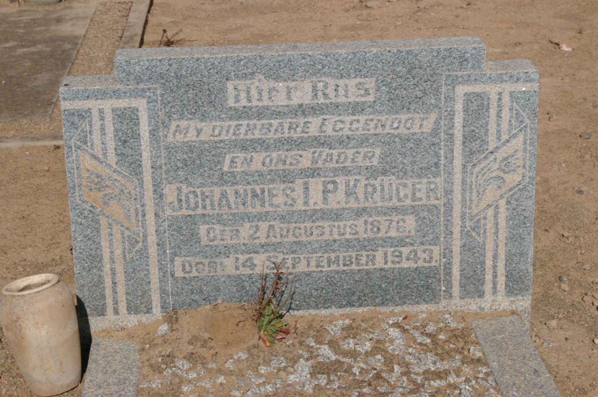 KRUGER Johannes I.P. 1876-1943