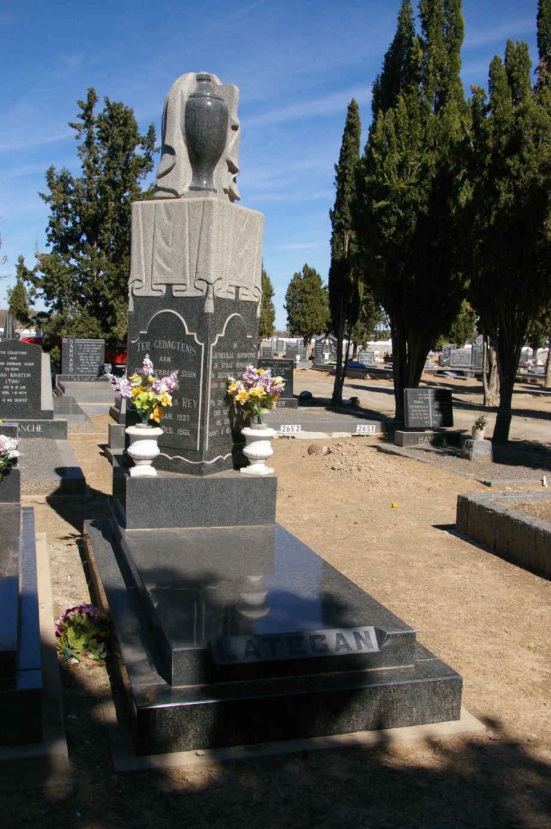LATEGAN Louis de la Rey 1937-1966