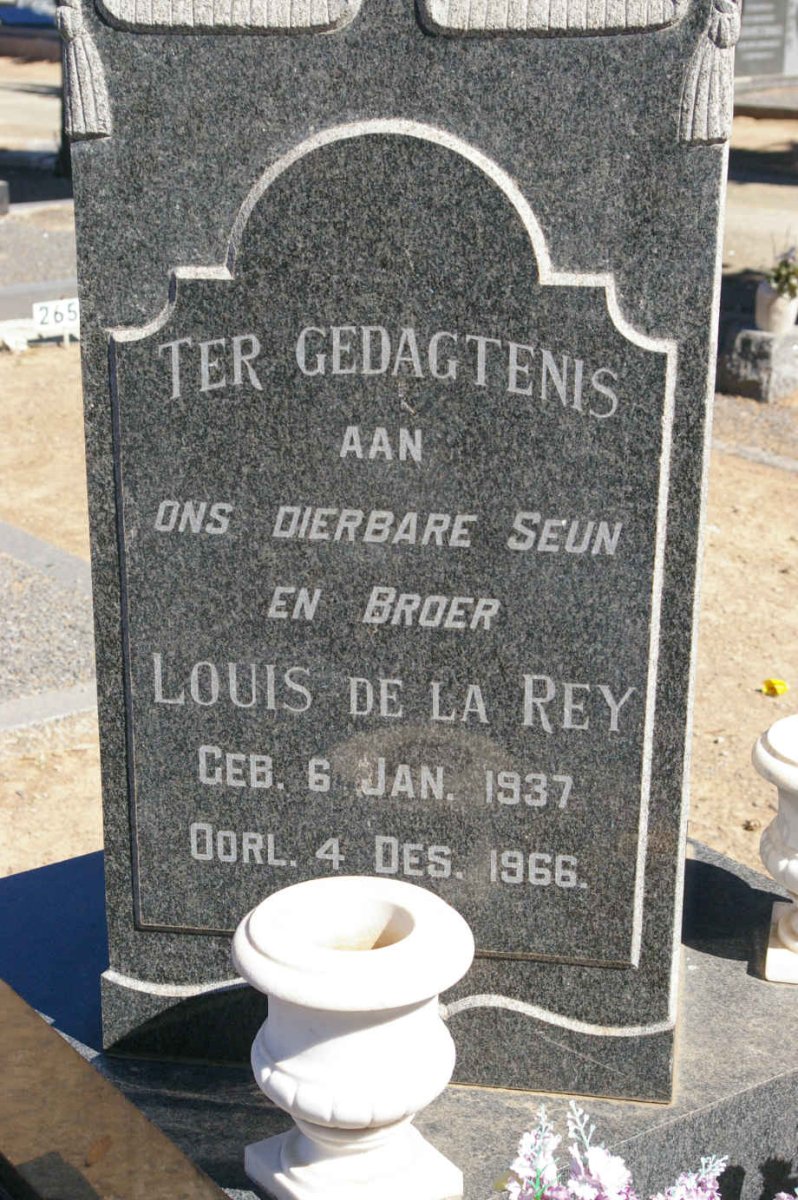 LATEGAN Louis de la Rey 1937-1966