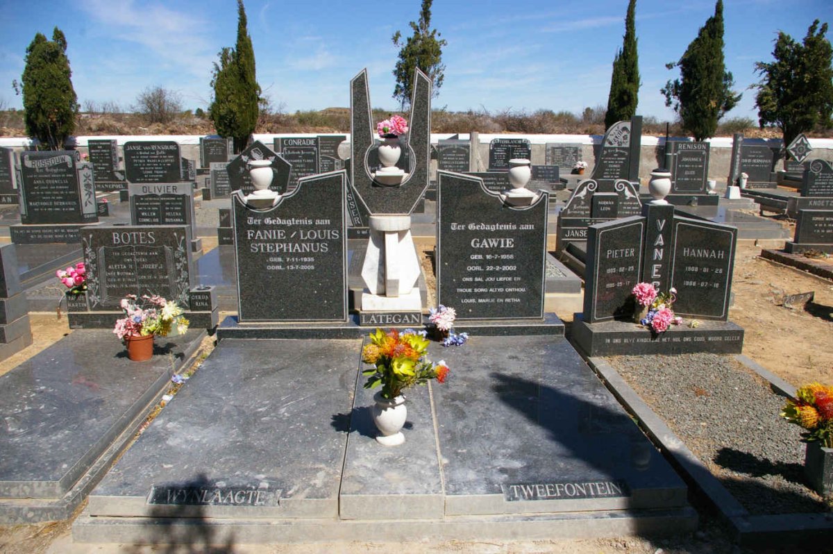 LATEGAN Louis Stephanus 1935-2005 :: LATEGAN Gawie 1958-2002