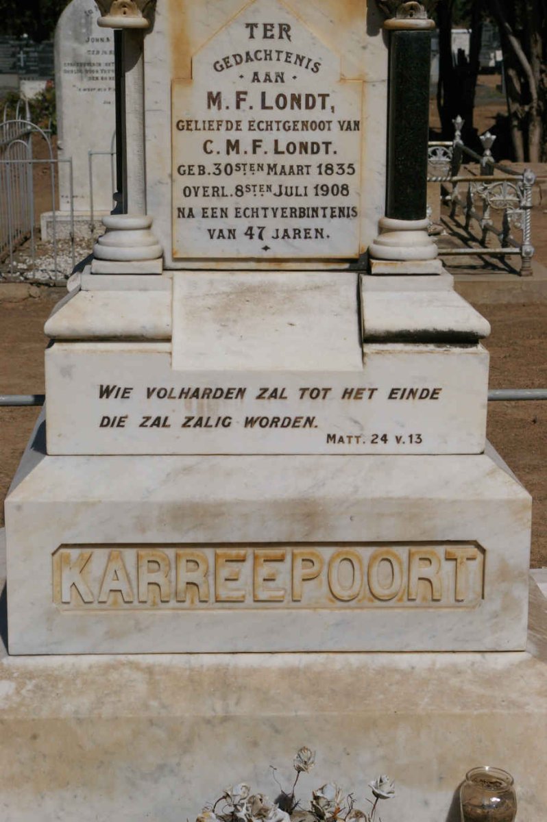 LONDT M.F. 1835-1908