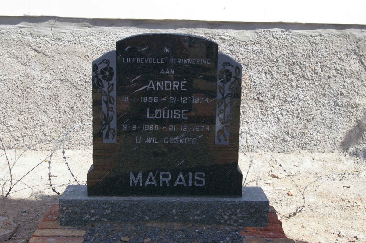 MARAIS Andre 1956-1974 :: MARAIS Louise 1960-1974